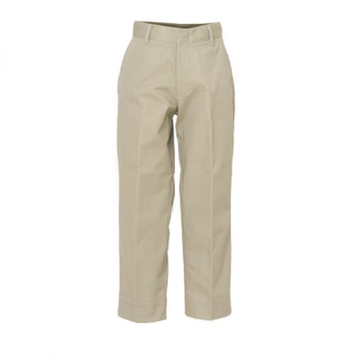 BOYS Twill Flat Front Pants, 25-40_US Thumbnail
