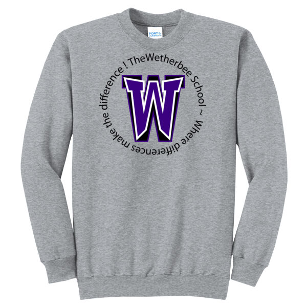 Wetherbee School - Adult Crewneck Sweatshirt Thumbnail